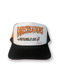 Image 1 of Memories Blk/Wht trucker 