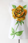 Image of SOLD Yellow Rose Vintage Blouse