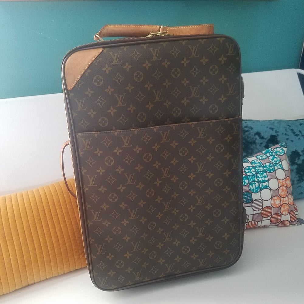 Image of Louis Vuitton Monogram Pegase 55 rolling suitcase