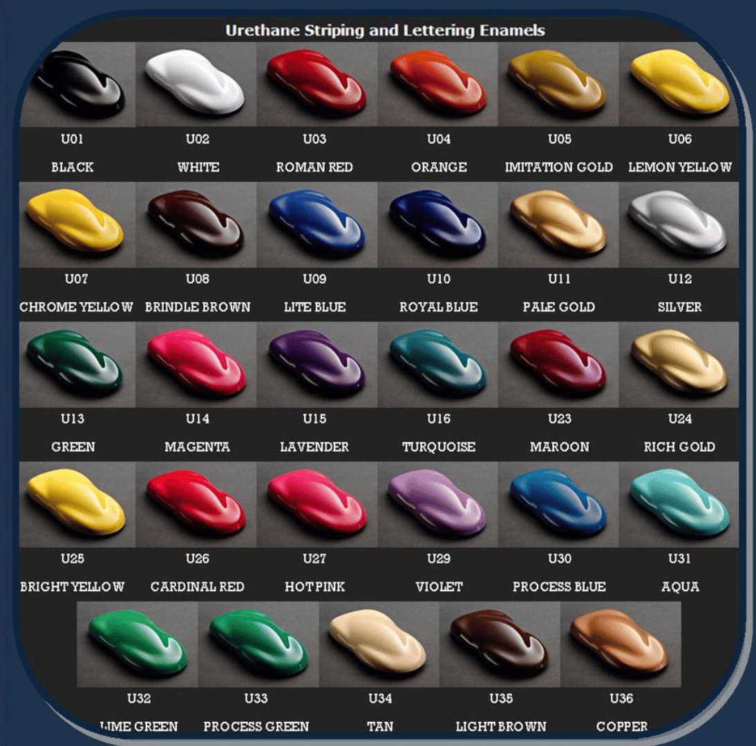 HOK STRIPING & LETTERING ENAMEL | PAINTHUFFER METALFLAKE