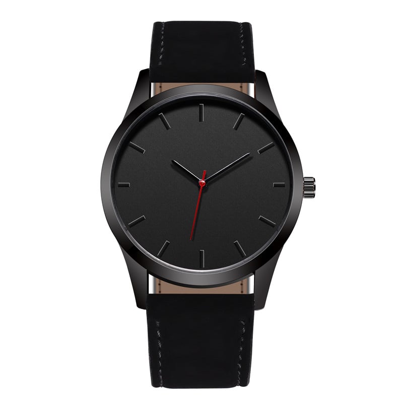Image of Quartz Men Watch Leather Sport watches High Quality Clock