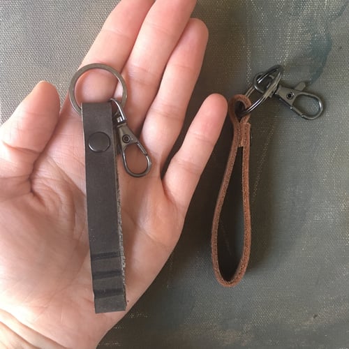 Image of Hand-Branded Key Fob