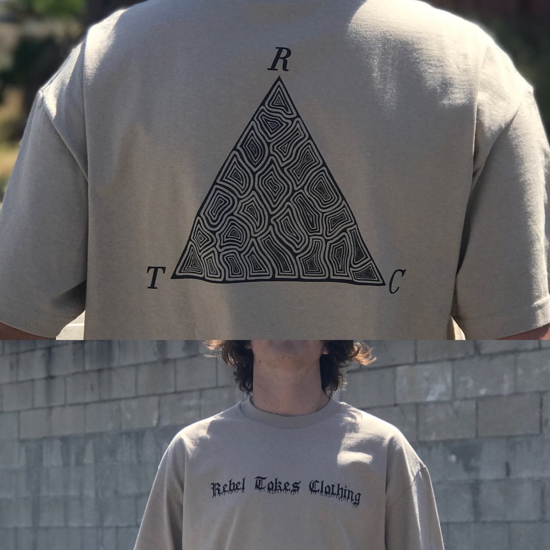 Image of Tan RTC tee