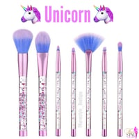 Image 1 of Kurve Style Beauty Unicorn Brush Set - Multi Color