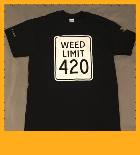 Image of Break Bud Black  420 Special Edition T-shirt