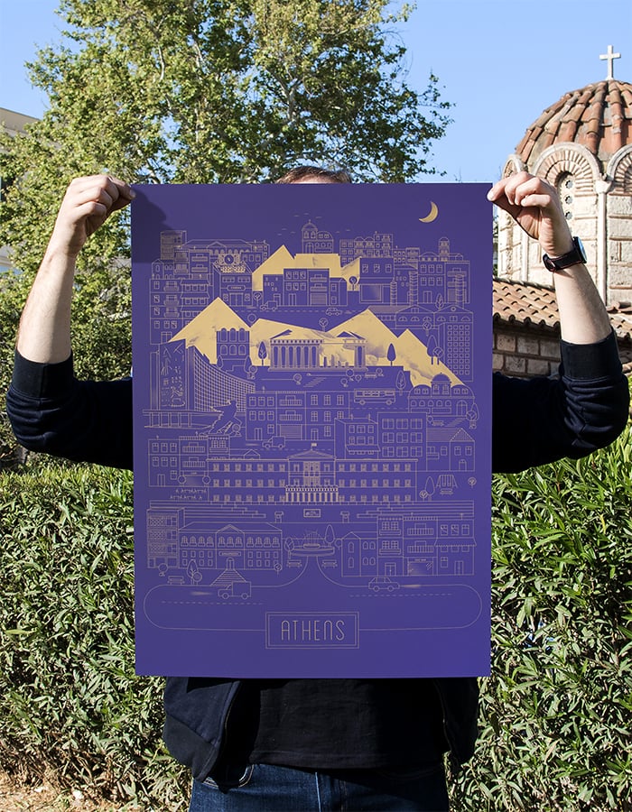 Image of Athens on Lavender