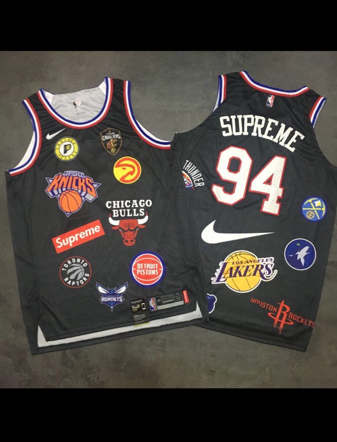 nba supreme jersey