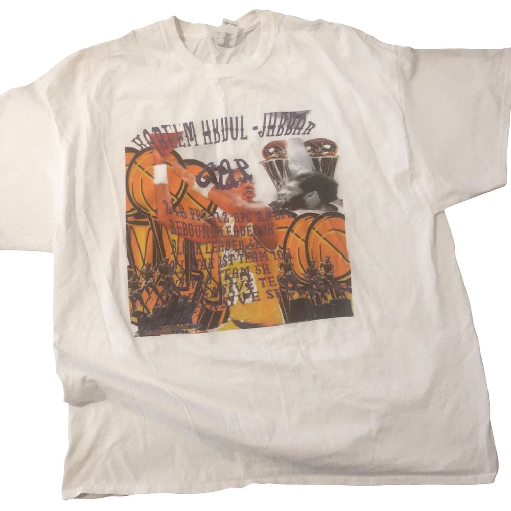 Image of Kareem Abdul Jabbar Vintage Rare Vintage T Shirt