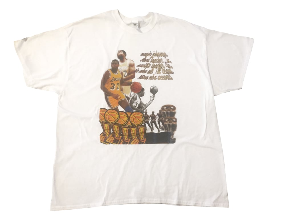 Image of Magic Johnson Rare Vintage T Shirt
