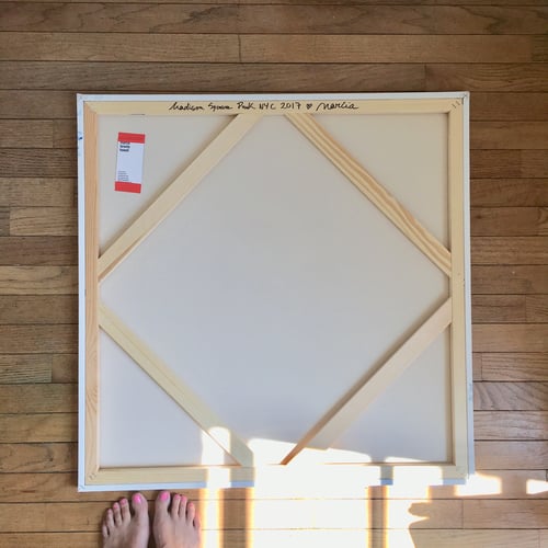 Image of Ditch Plains II, Montauk, 30" x 30" x 2 paintings