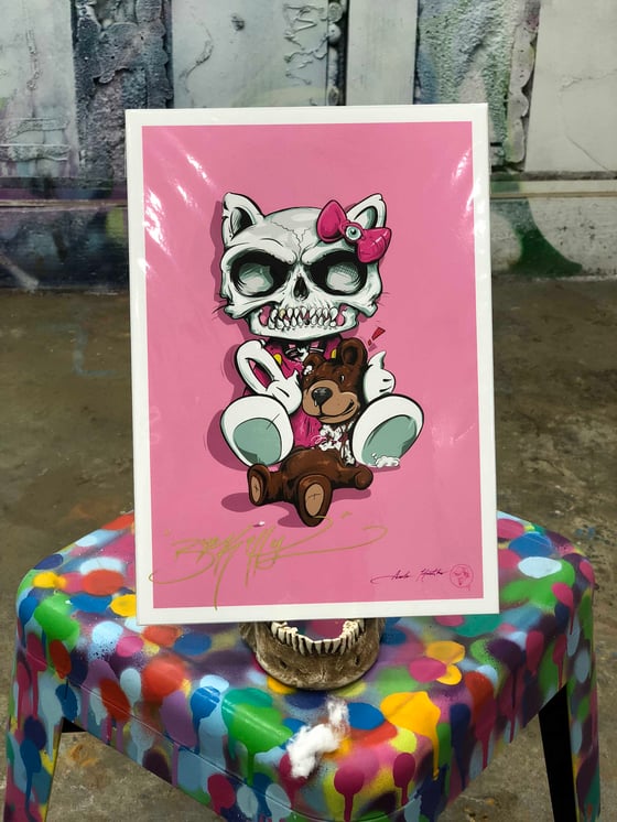 Image of Bye Kitty Limited Edition Print