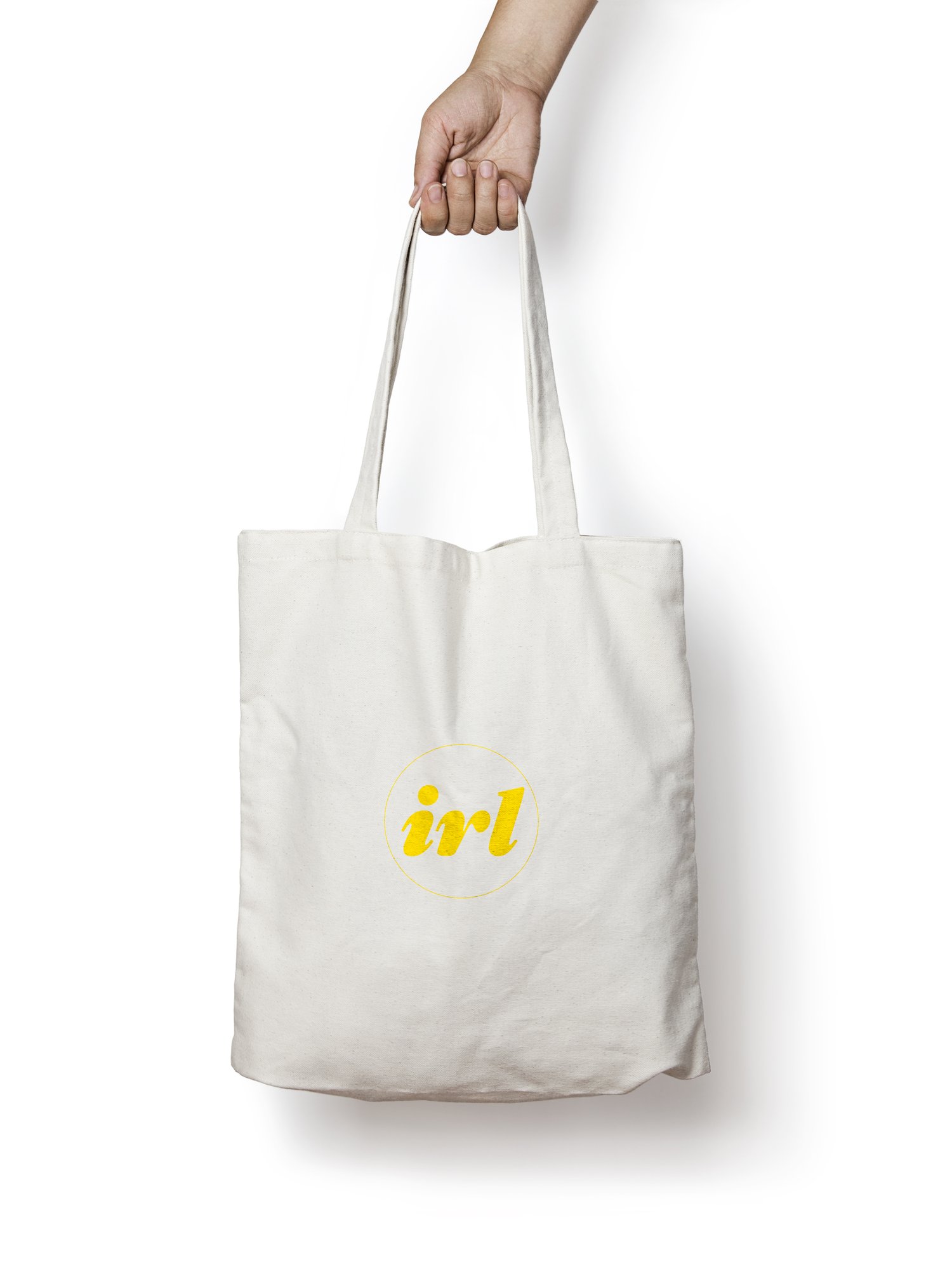 Image of irl tote bag