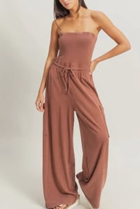Image 2 of tube top jumpsuit 