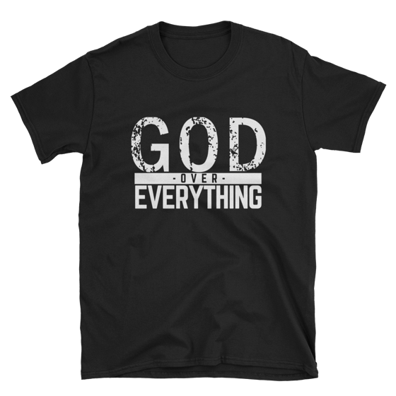 Image of GOD OVER EVERYTHING BLACK