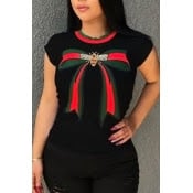 Image of Black,Green,Red top