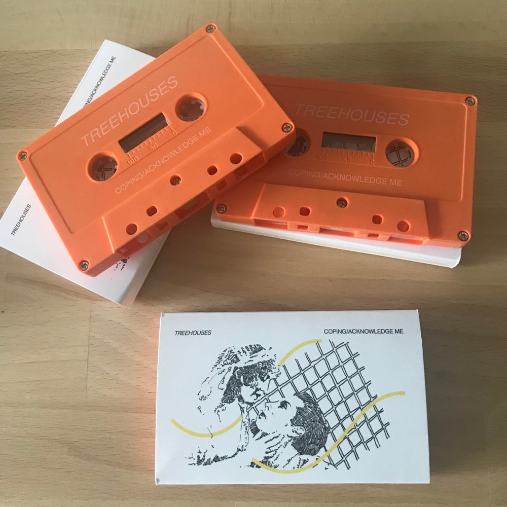 Image of 'COPING//ACKNOWLEDGE ME' CASSETTE TAPE