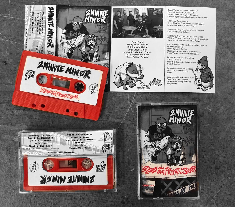 Image of SOLD OUT -  Blood On Our Front Stoop: Cassette