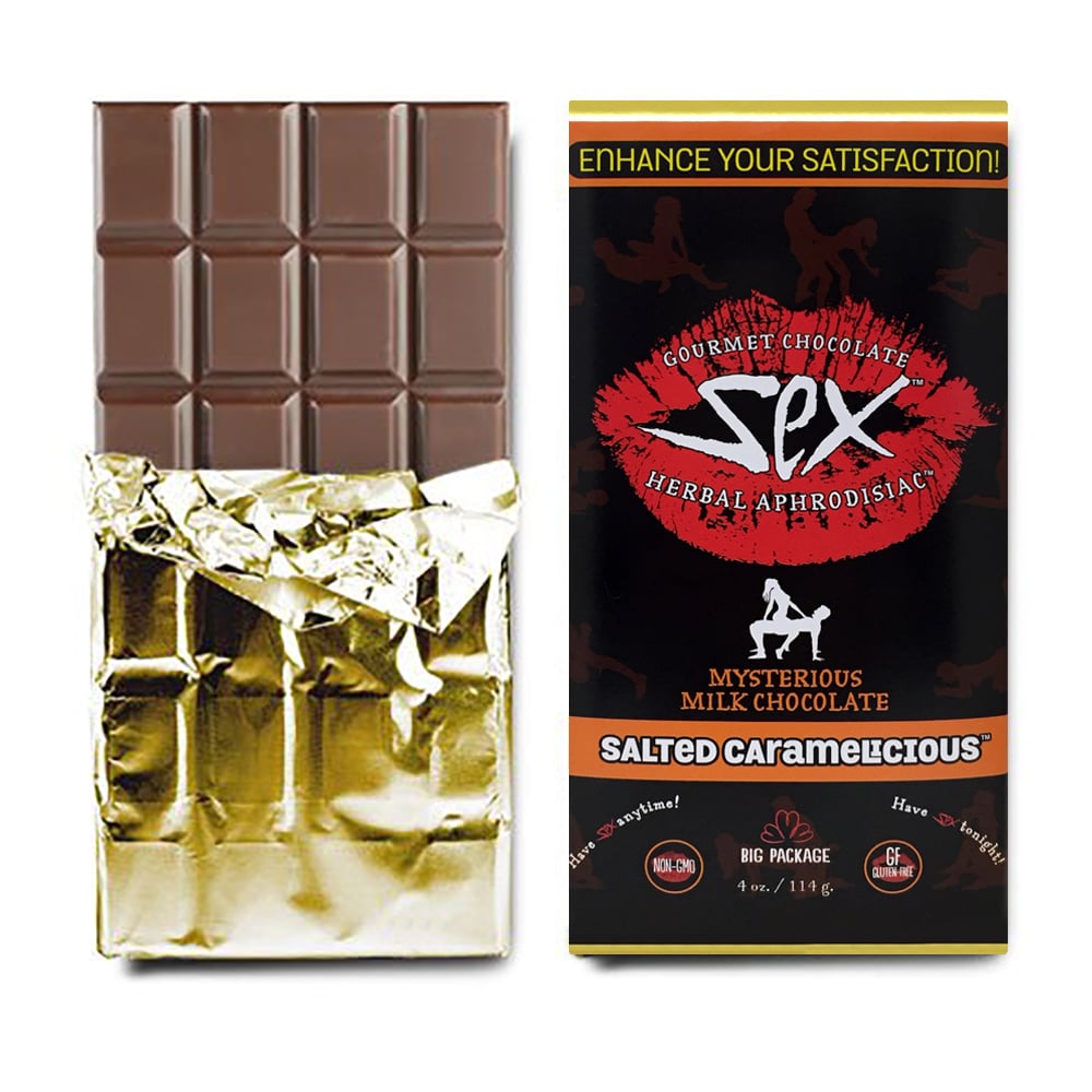 Gourmet Aphrodisiac Chocolate Gift Set of 3 Bars 12 oz Sex