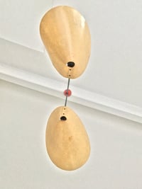 Image 4 of Architectural Pendant Light with Scooped Shades, 1950s