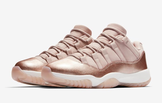 Image of Air Jordan 11 Low "Rose Gold"