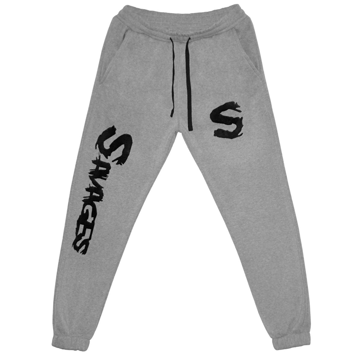 Image of "City of Savages" logo joggers