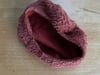  RUST Organic Cotton Fleece Beret 