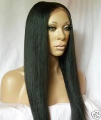 Image of Full lace wig Straight