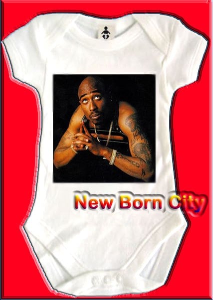 tupac onesie