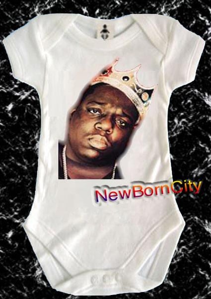 Image of Biggie Smalls Notorious B.I.G. Onesie