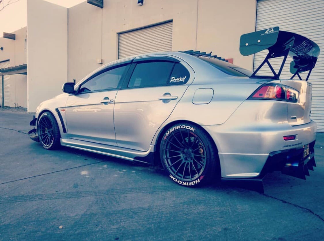 Evo X Rear Diffuser v2 | Invictus Aero