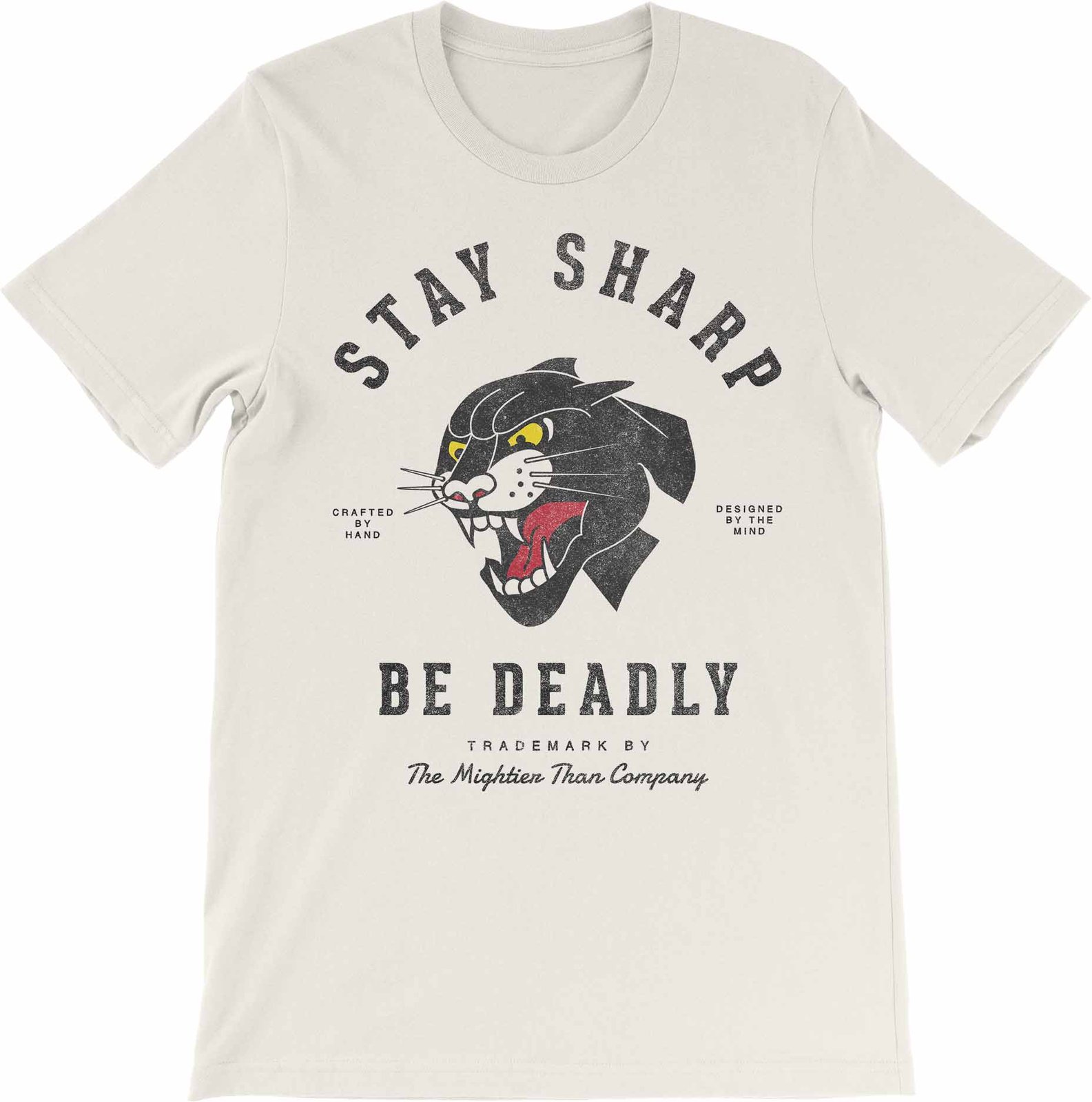 Stay Sharp Panther T-Shirt | Mightier Than Co