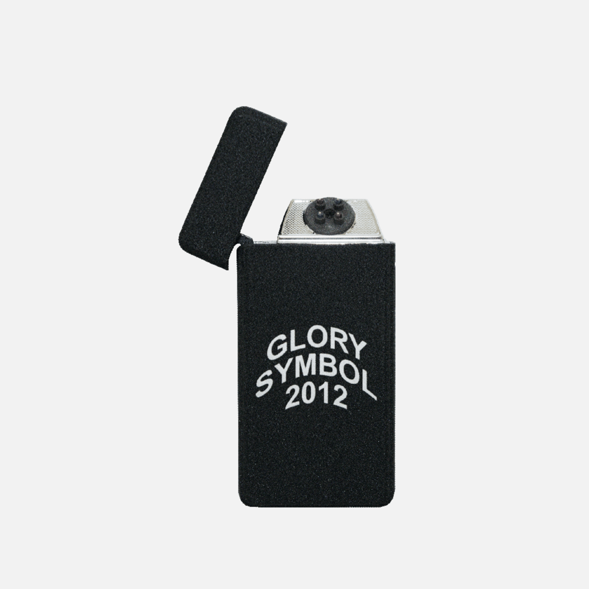 Image of LOGO PLASMA LIGHTER - WHITE/BLACK