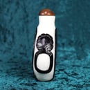 Image of VINTAGE CHINESE PEKING SNUFF BOTTLE: YIN & YANG OVERLAY