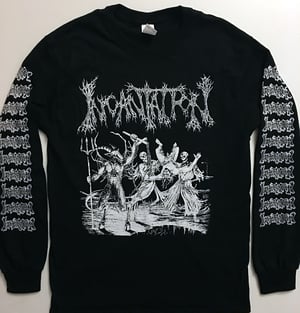 Image of Incantation " Blasphemous Cremation " Long sleeve T shirt