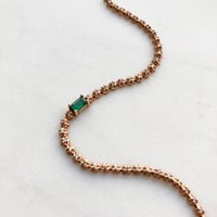 Image 2 of Stardust Emerald Tennis Bracelet