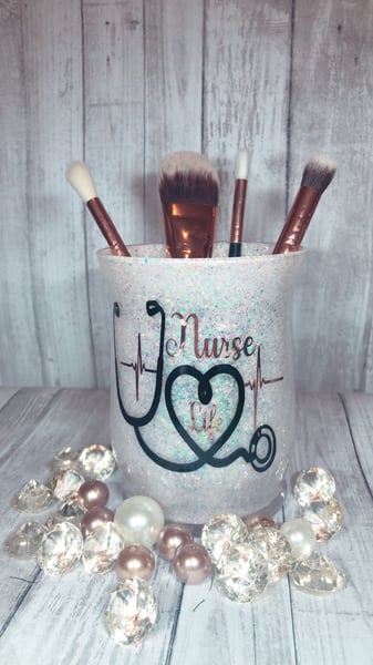 Image of Nurse Life - Make Up Brush or Pen Holder