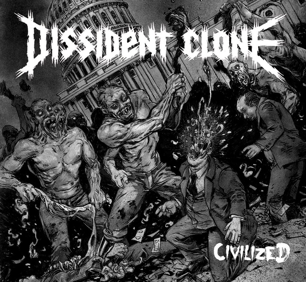 Image of DISSIDENT CLONE "CIVILIZED" CD - ALMOST SOLD OUT!