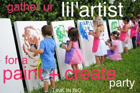 Image of paint + create | PLAYDATES