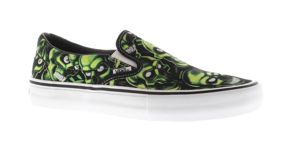 Supreme x Vans Skull Pile Slip On