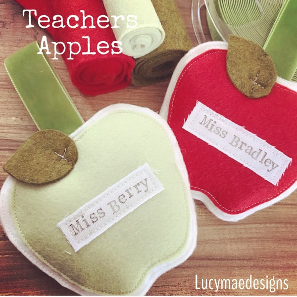 Image of Teachers apples