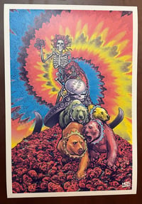 Image 1 of TOUCH OF GREY WARRIOR art print