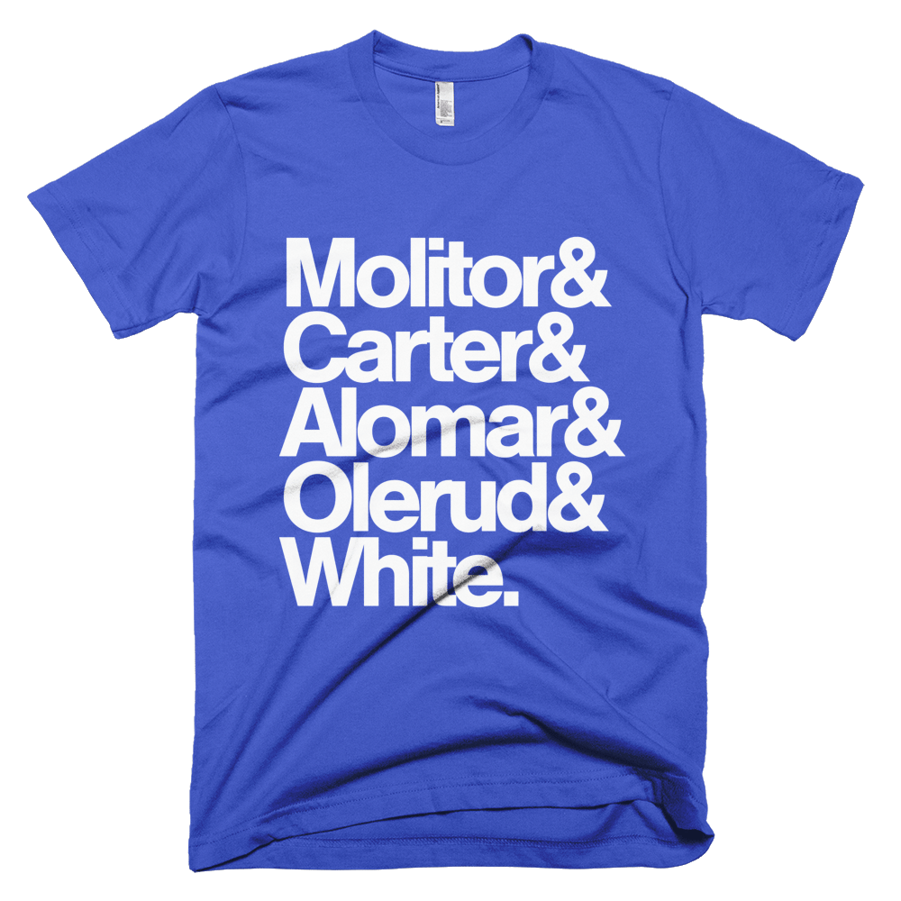 NEW 1993 Toronto Blue Jays vs Philadelphia Phillies T-Shirt