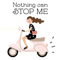 Nothing Can Stop Me Notecard