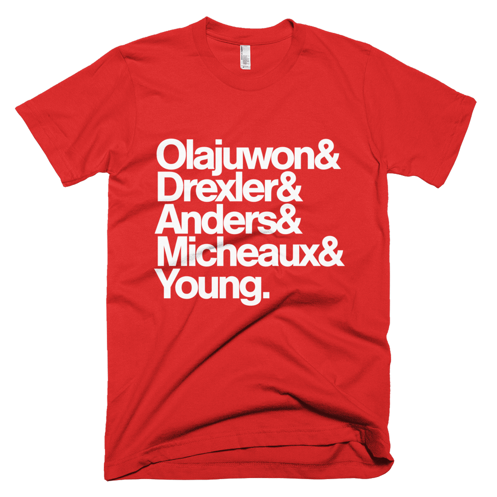 Image of Phi Slama Jama - Houston Shirt, Retro Cougars Legends Shirt