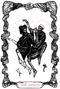 Image 2 of The Tarot of The Lovers, 11"x17"