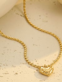 Image 3 of Heart Pendant Necklace