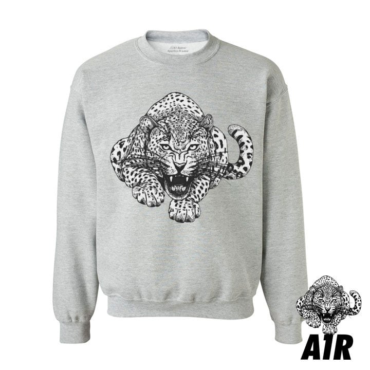 Image of ///A1 Runner Sportivo Di Lusso Logo Crew Cheetarah