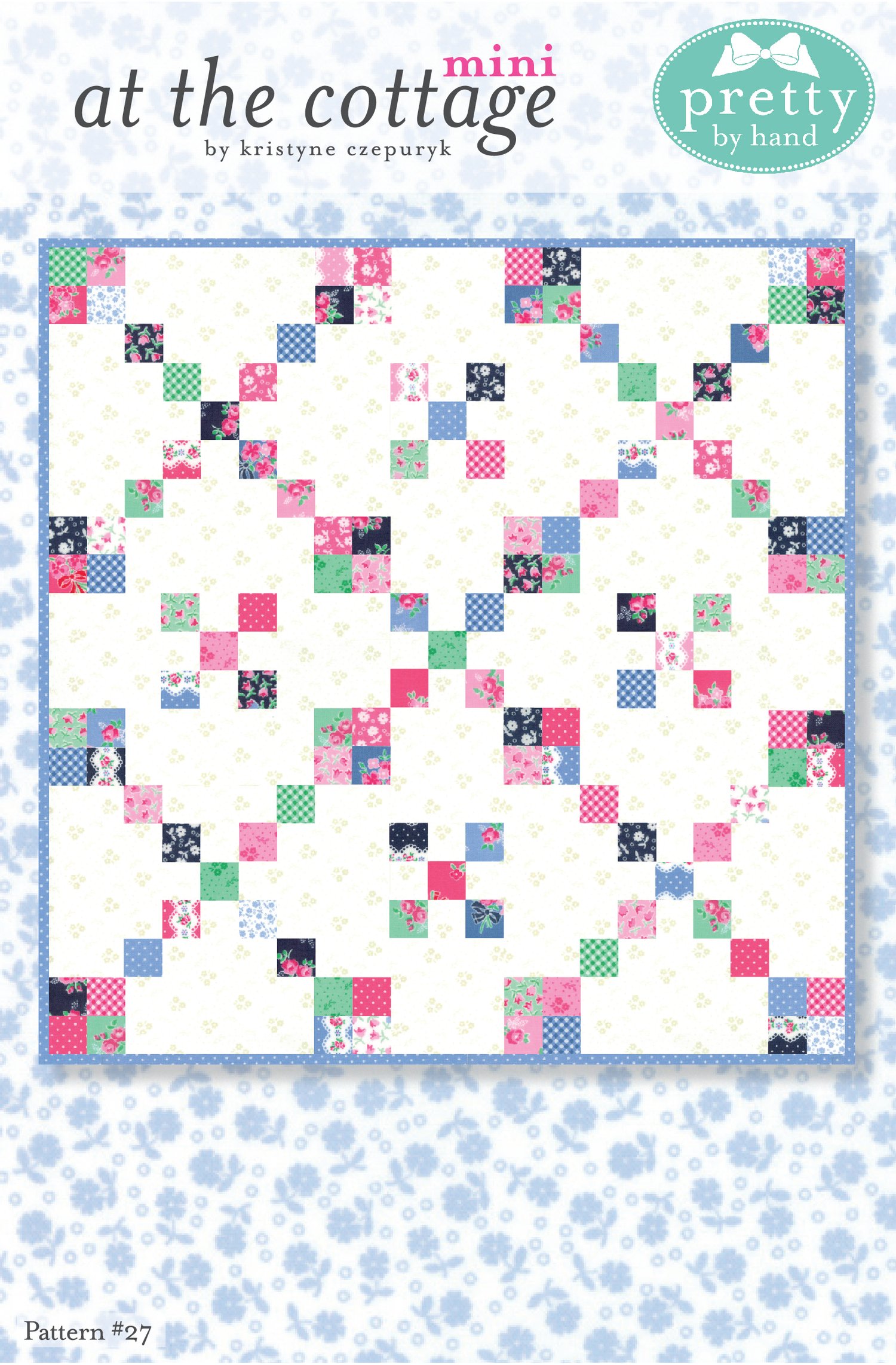 Image of PDF - At the Cottage Mini Quilt Pattern