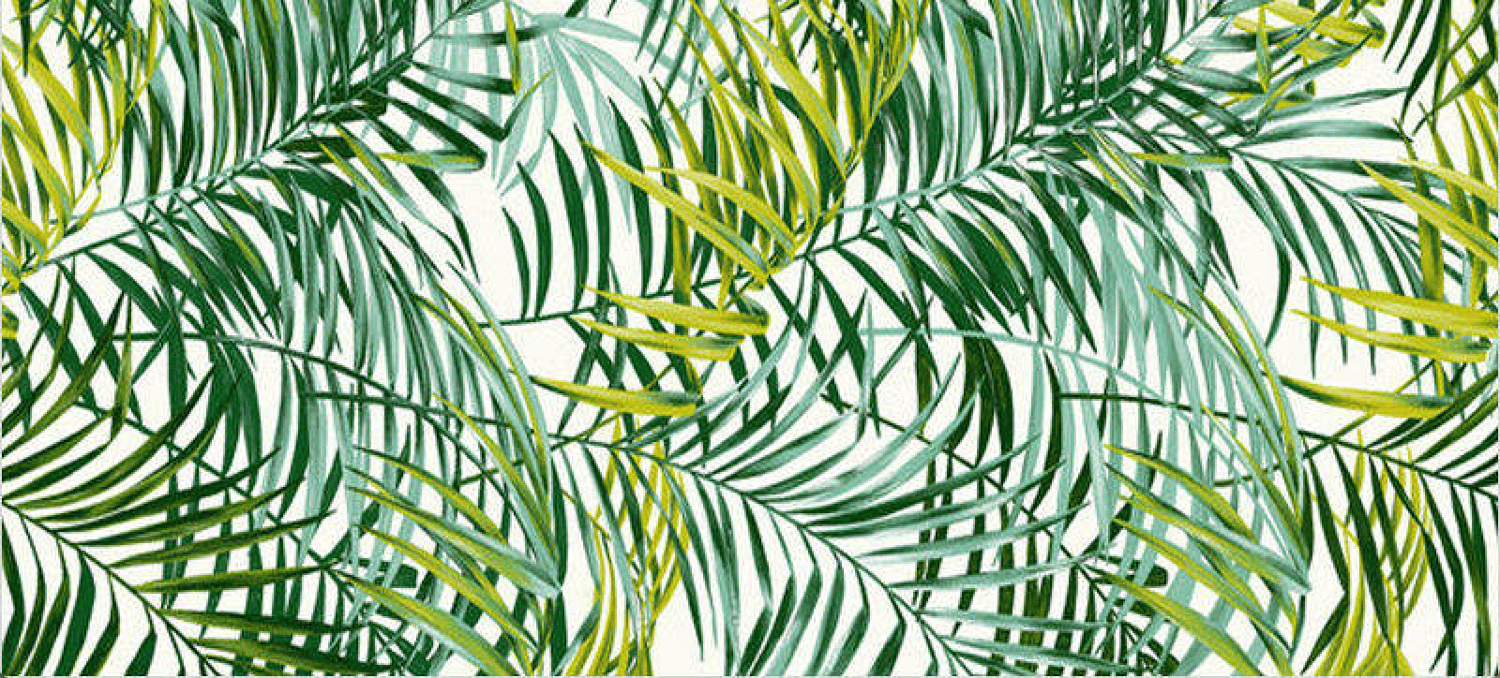 Image of Runner da tavola Palm - Palm table runner