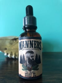 Image 3 of "THE WOODS" Premium Beard Oil - Amber Dropper Bottle